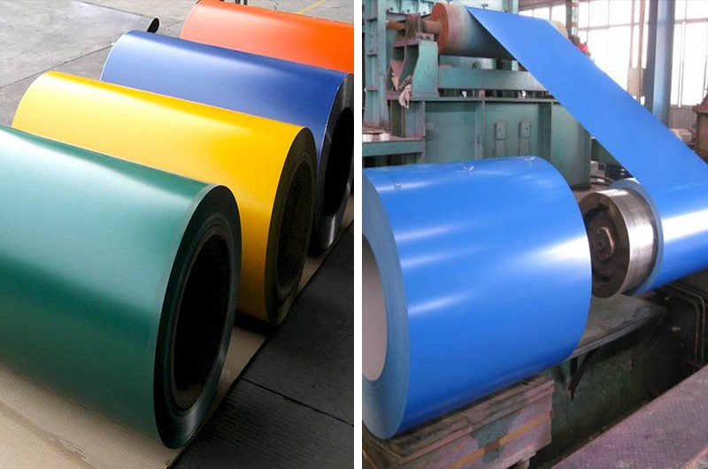 Coated aluminum coil’s production process
